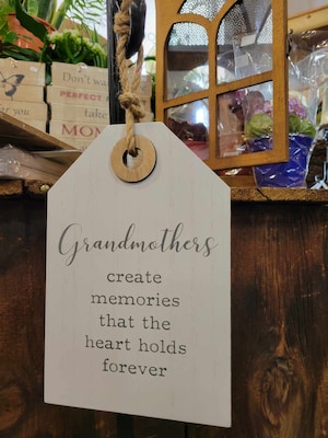 Grandmother Saying Wood Sign